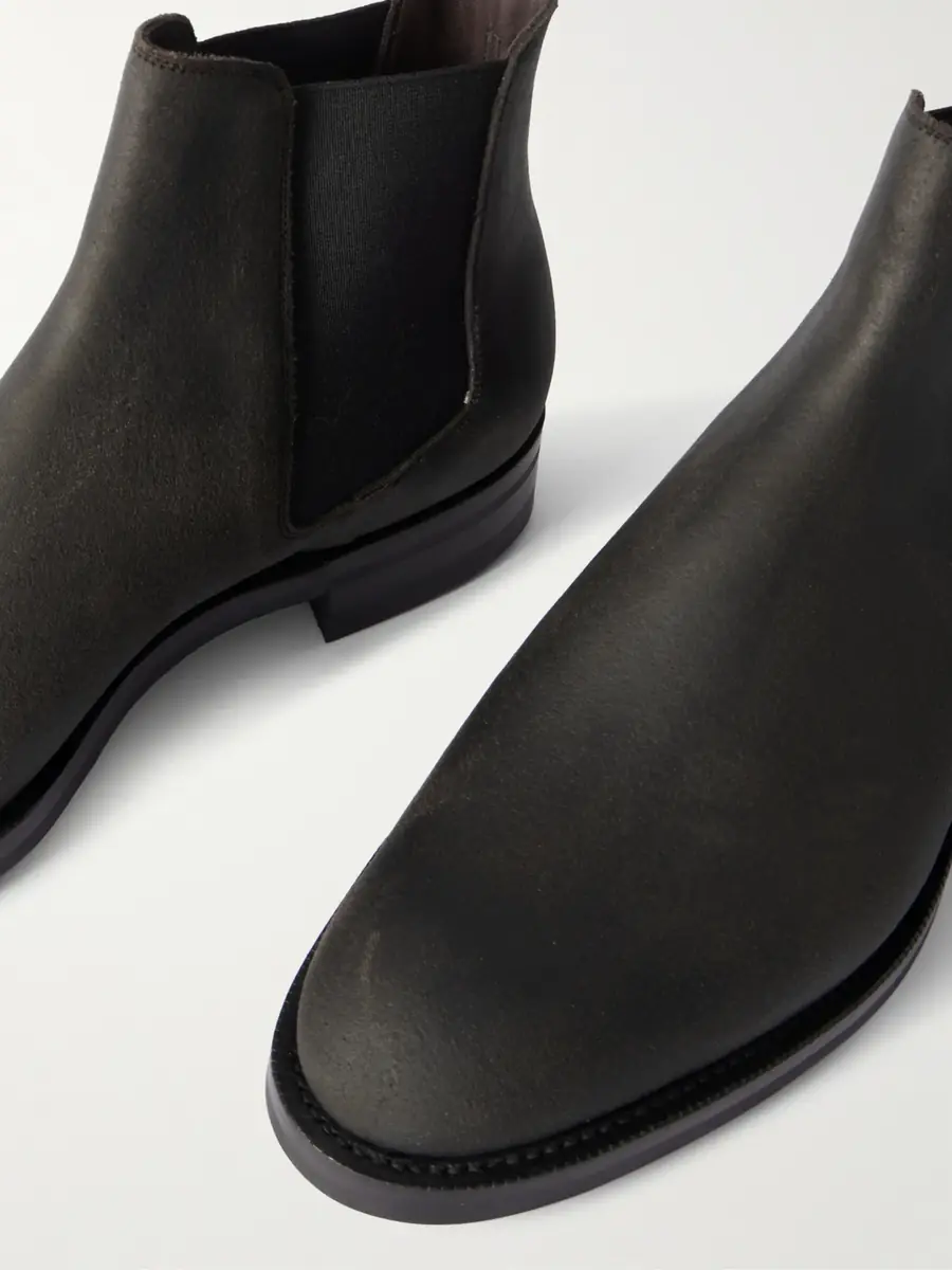 Edward Green Govan Waxed-Suede Chelsea Boots - Men | Thumbnail 5 Edward Green Govan Waxed-Suede Chelsea Boots - Men | Thumbnail 5