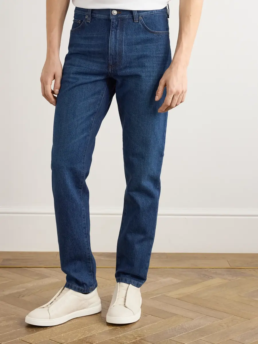 Zegna Slim-Fit Jeans - Men | Thumbnail 3 Zegna Slim-Fit Jeans - Men | Thumbnail 3