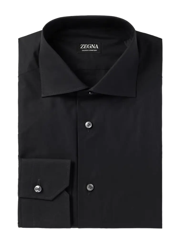 Zegna Trofeo Cotton-Poplin Shirt - Men | Image 1 Zegna Trofeo Cotton-Poplin Shirt - Men | Image 1