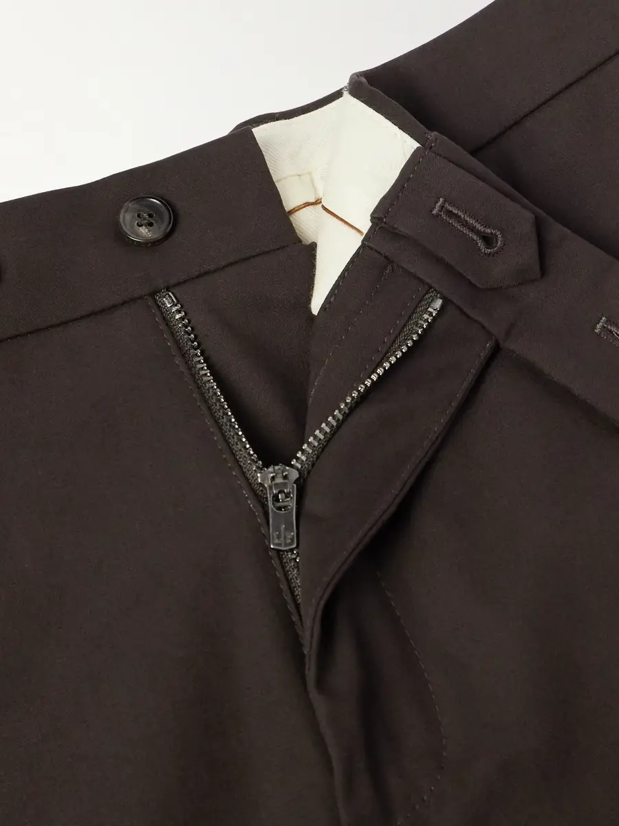 Loro Piana Carlo Hyannis Tapered Cotton-Blend Trousers - Men | Thumbnail 6 Loro Piana Carlo Hyannis Tapered Cotton-Blend Trousers - Men | Thumbnail 6