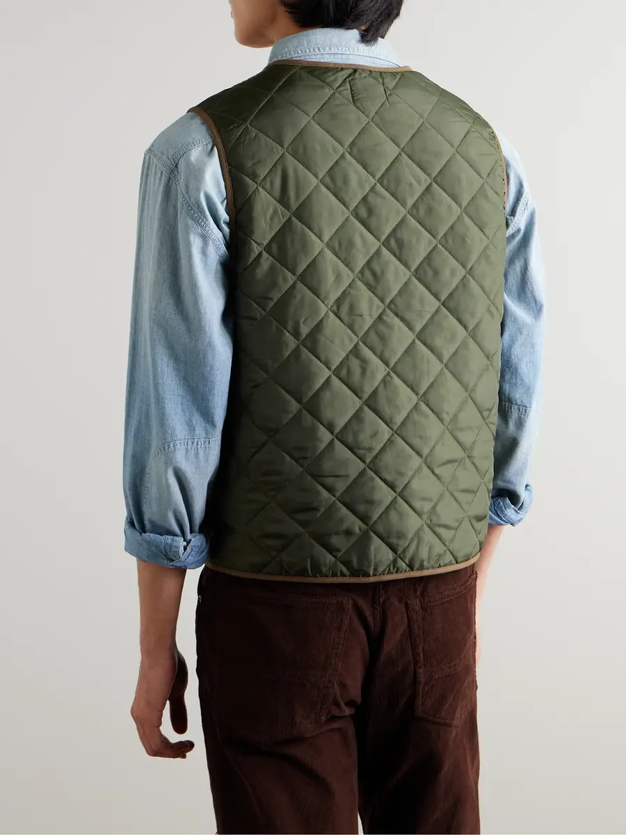 RRL Cooper Quilted Shell Gilet - Men | Thumbnail 3 RRL Cooper Quilted Shell Gilet - Men | Thumbnail 3