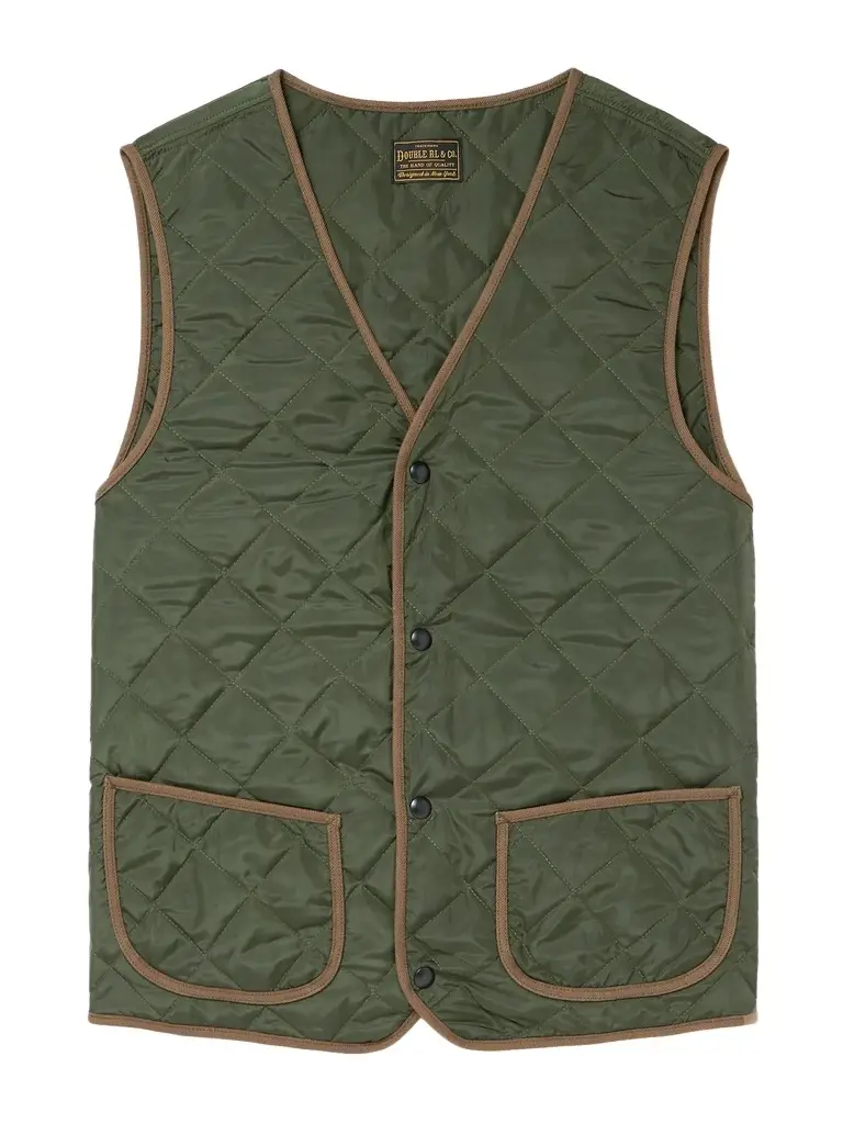 RRL Cooper Quilted Shell Gilet - Men
