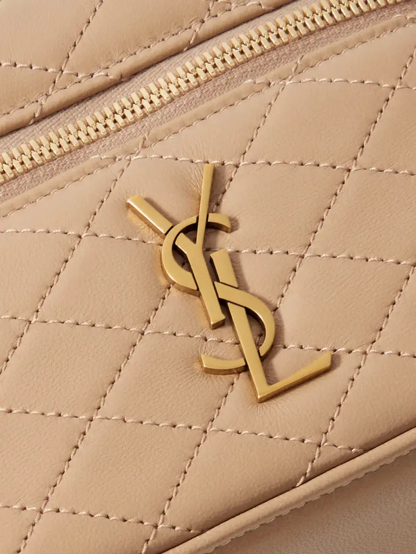 Saint Laurent Gaby Vanity Mini Quilted Leather Shoulder Bag | Thumbnail 4 Saint Laurent Gaby Vanity Mini Quilted Leather Shoulder Bag | Thumbnail 4