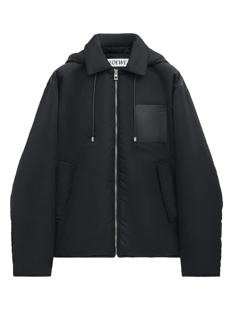 Loewe Men's Hooded Nylon-Blend Jacket