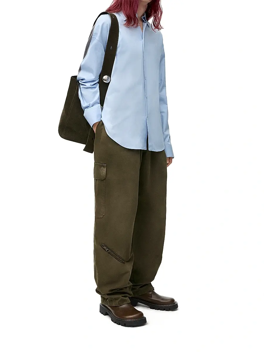 Loewe Men's Balloon Cargo Trousers | Thumbnail 2 Loewe Men's Balloon Cargo Trousers | Thumbnail 2