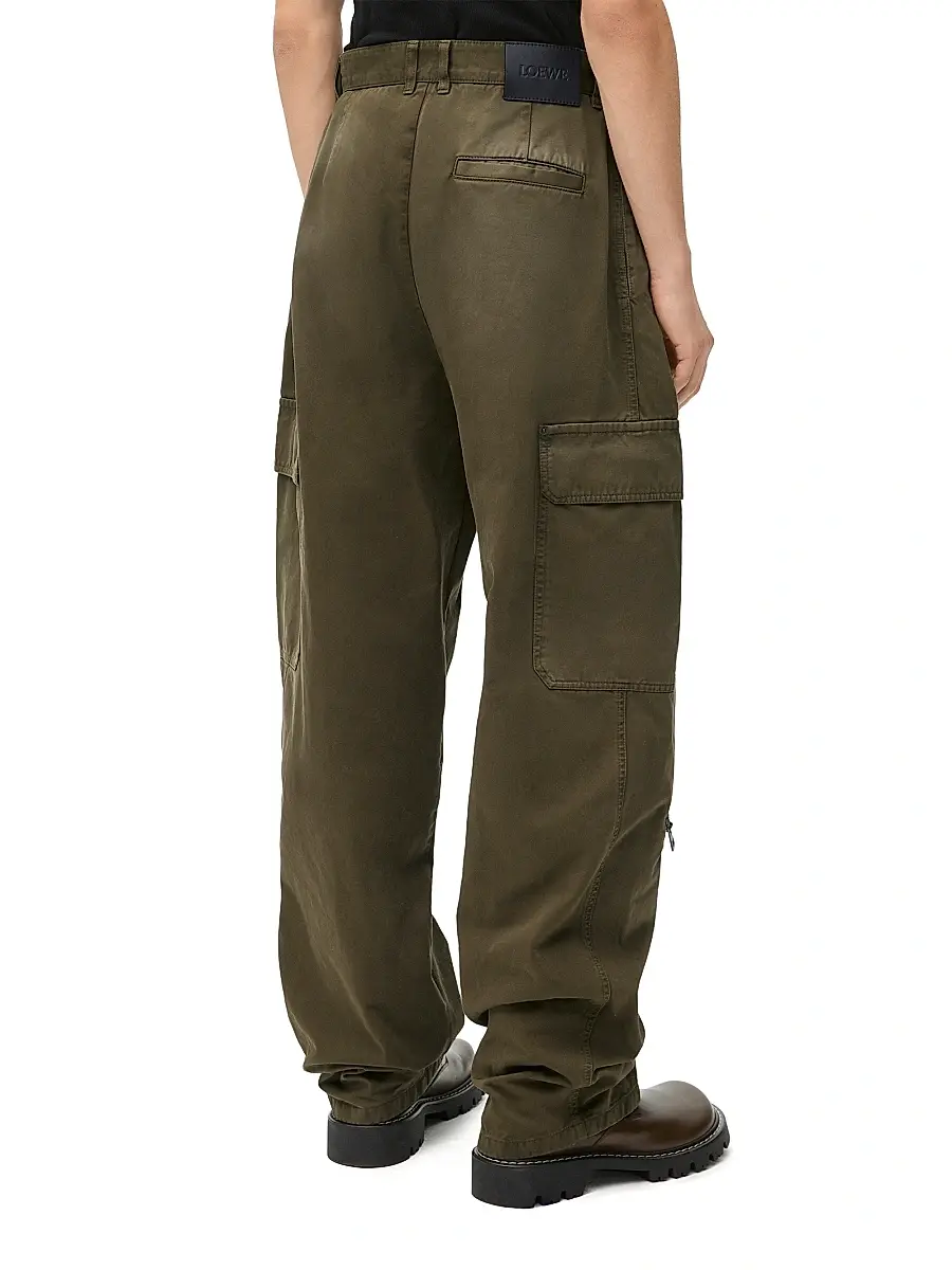 Loewe Men's Balloon Cargo Trousers | Thumbnail 4 Loewe Men's Balloon Cargo Trousers | Thumbnail 4
