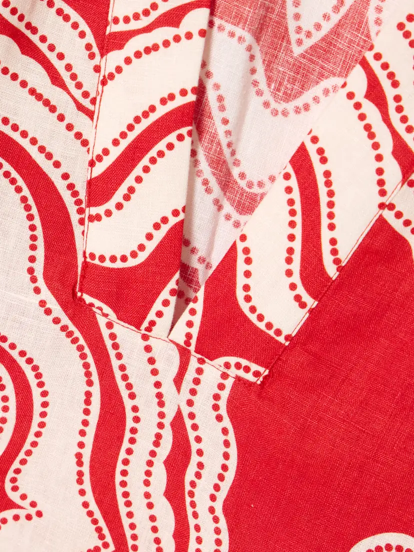 Lemlem Theodora Printed Linen Maxi Dress | Thumbnail 4 Lemlem Theodora Printed Linen Maxi Dress | Thumbnail 4