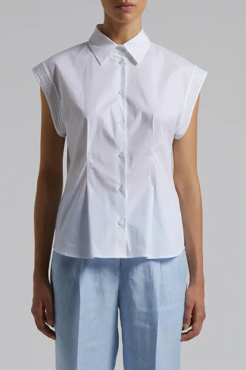 PESERICO Button Front Shirt | Thumbnail 2