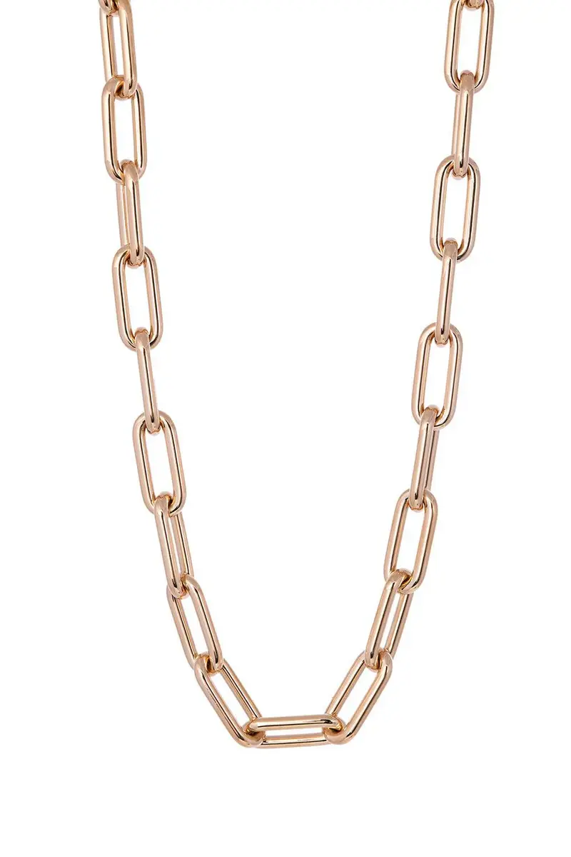SIDNEY GARBER Elliptic Link Necklace