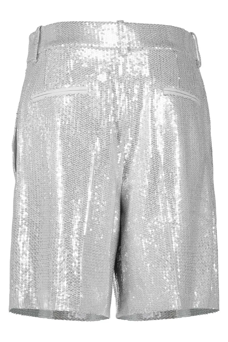 Michael Kors Collection Sequin Pleated Shorts | Thumbnail 5