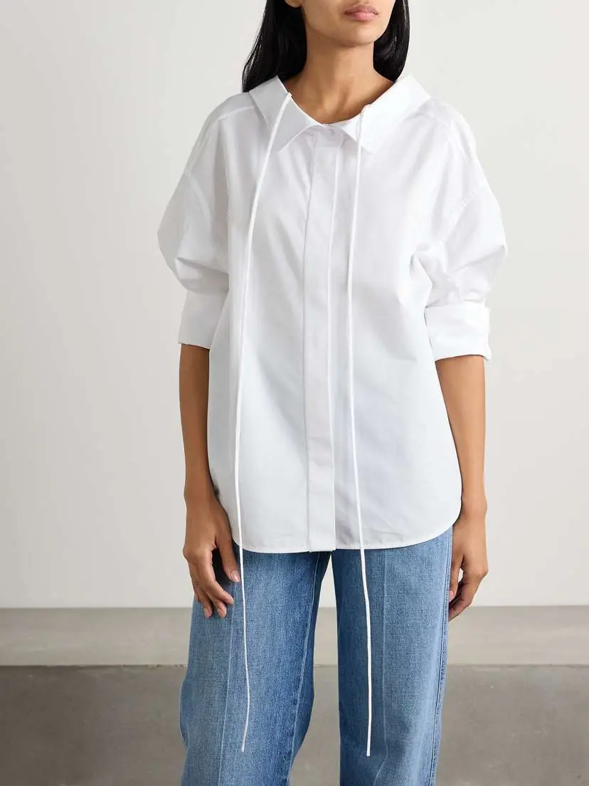 Gucci Oversized Cotton-poplin Shirt | Thumbnail 3