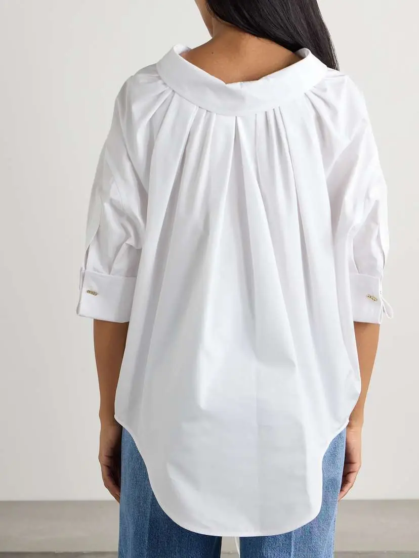Gucci Oversized Cotton-poplin Shirt | Thumbnail 4
