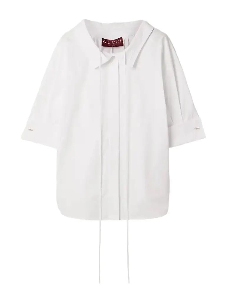 Oversized Cotton-poplin Shirt
