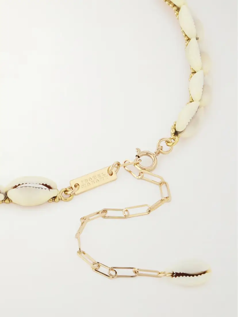 Isabel Marant Noki Gold-tone Shell Necklace | Thumbnail 3 Isabel Marant Noki Gold-tone Shell Necklace | Thumbnail 3