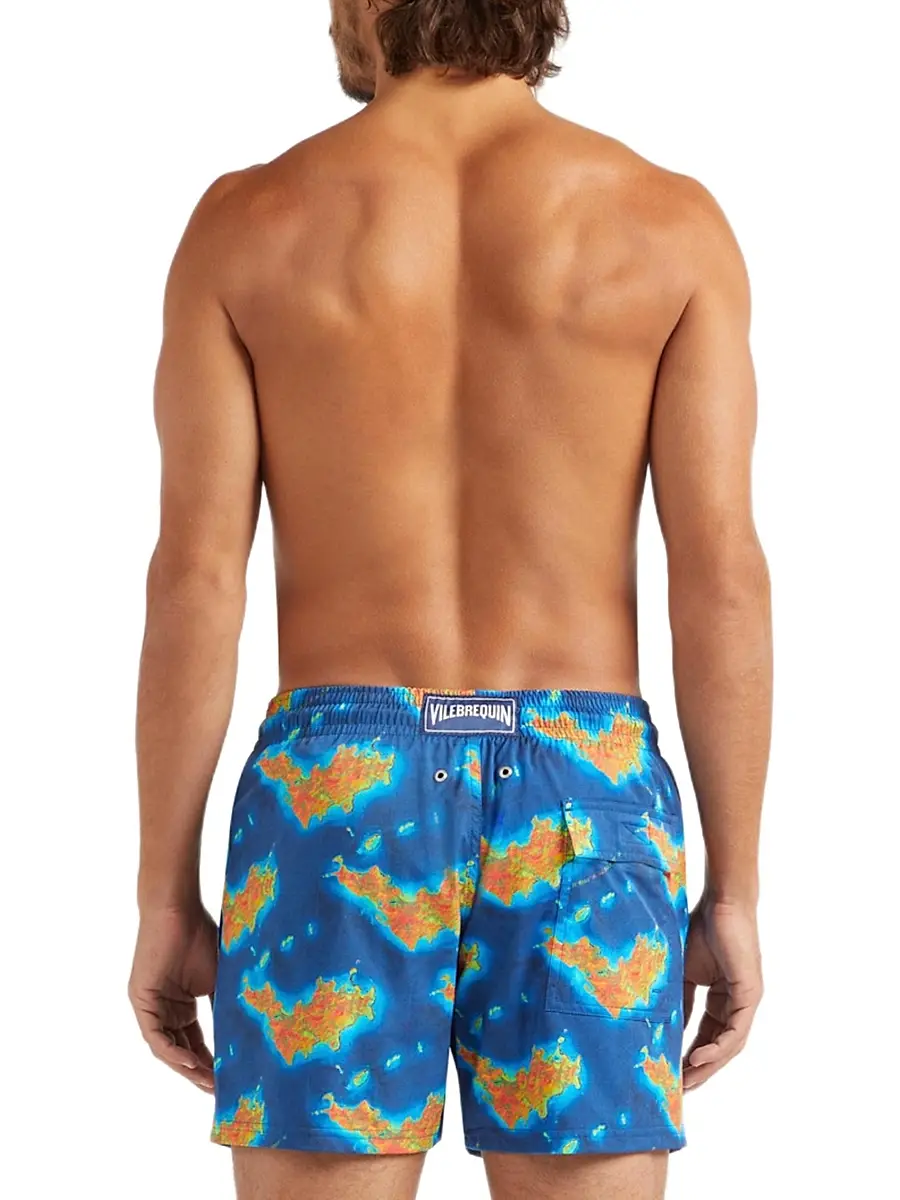 Vilebrequin Men's St Barth Printed Swim Shorts | Thumbnail 5 Vilebrequin Men's St Barth Printed Swim Shorts | Thumbnail 5