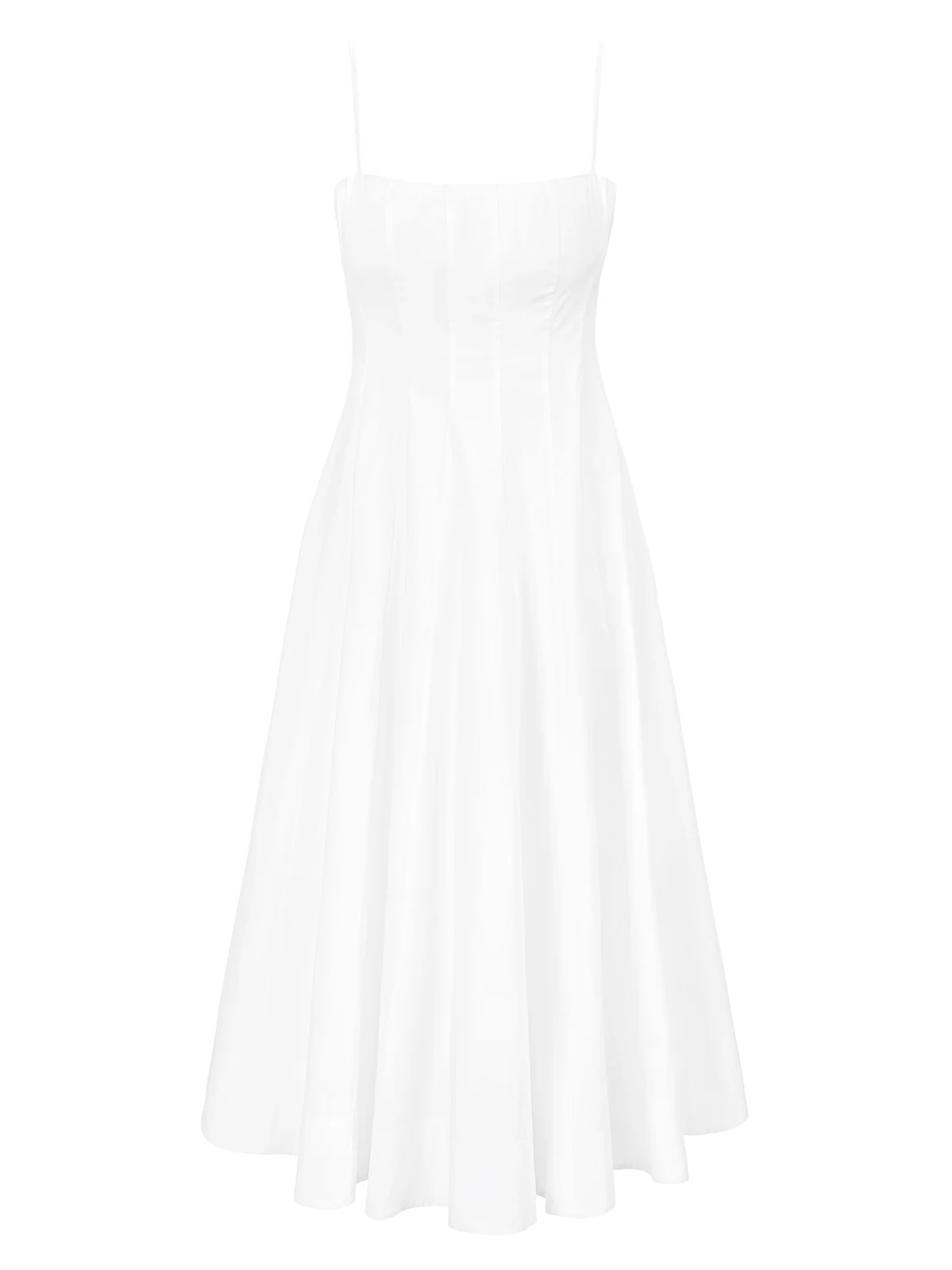 Women's Wylie Stretch-Cotton Midi-Dress Women's Wylie Stretch-Cotton Midi-Dress