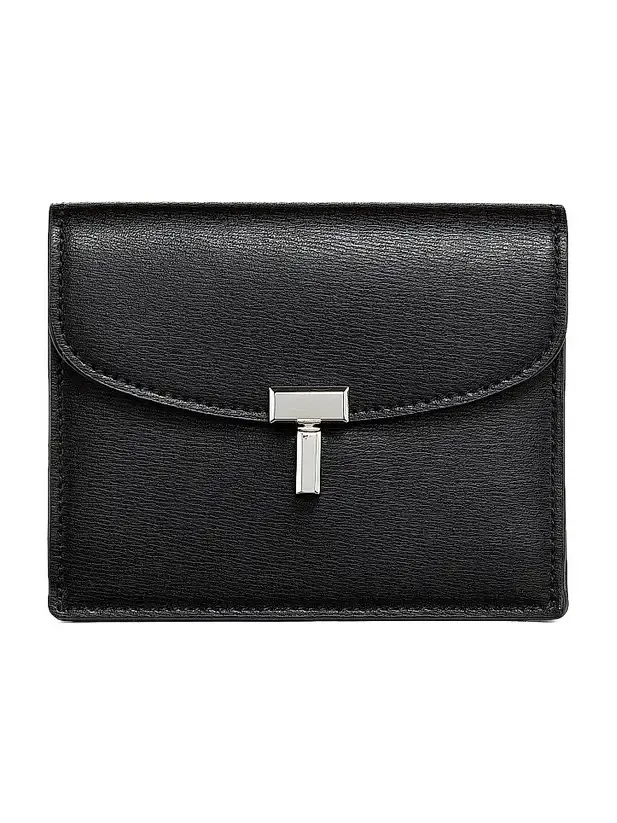 TOTEME Women's T-Lock Leather Cardholder