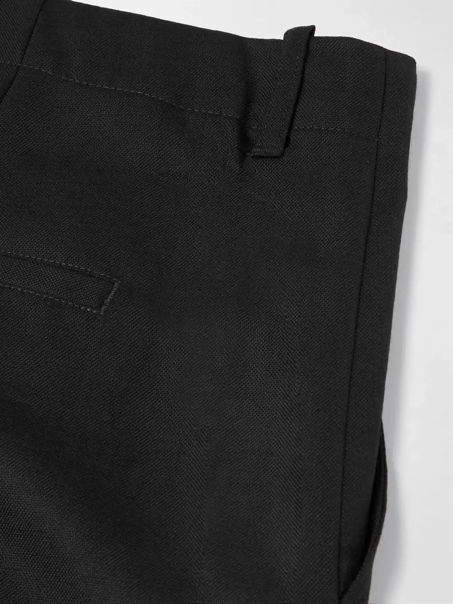 Our Legacy Borrowed Straight-Leg Pleated Wool Trousers - Men | Thumbnail 5 Our Legacy Borrowed Straight-Leg Pleated Wool Trousers - Men | Thumbnail 5