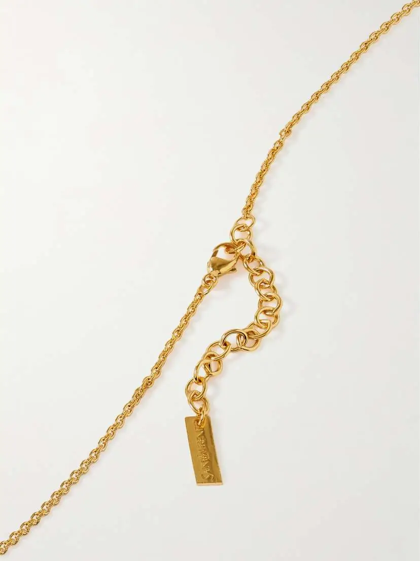 Saint Laurent tone Necklace | Thumbnail 3