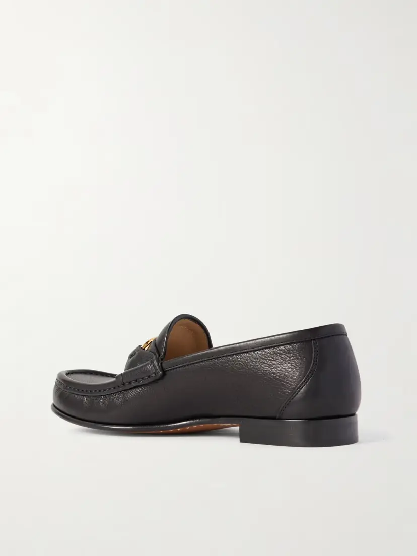 Valentino Garavani Vlogo Signature 20 Leather Loafers | Thumbnail 3