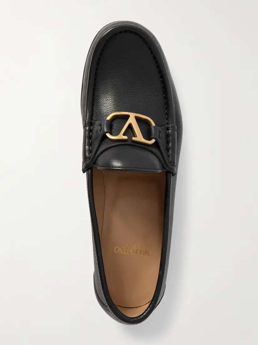 Valentino Garavani Vlogo Signature 20 Leather Loafers | Thumbnail 5