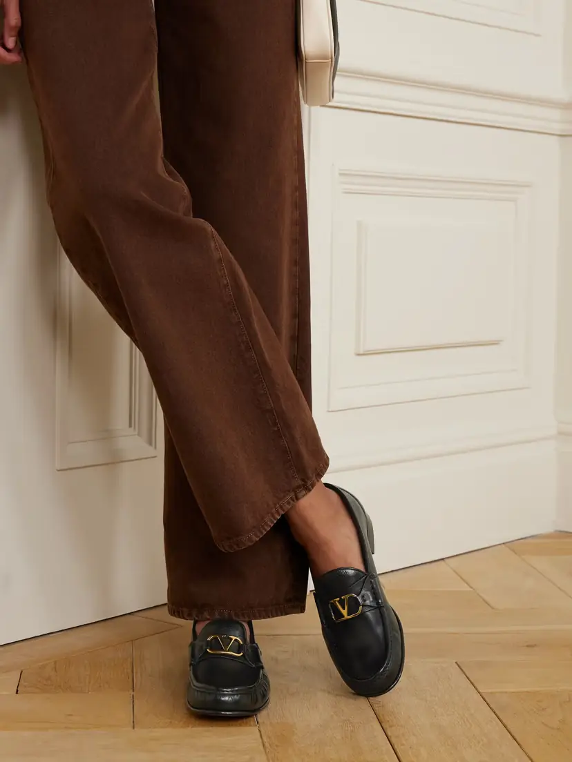 Valentino Garavani Vlogo Signature 20 Leather Loafers | Thumbnail 6