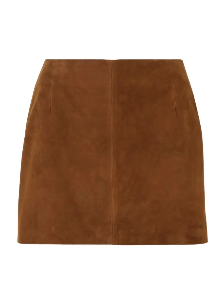 Remi Suede Mini Skirt