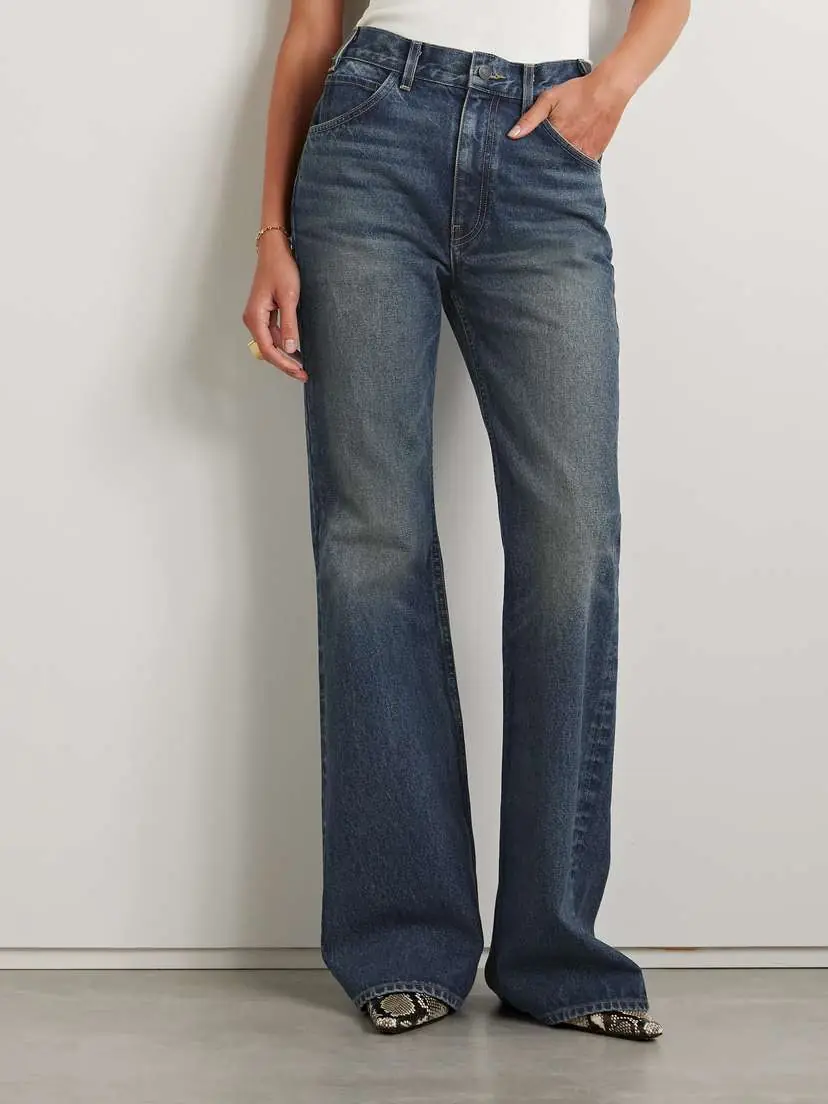 Nili Lotan Roe Mid-rise Flared Jeans | Thumbnail 3