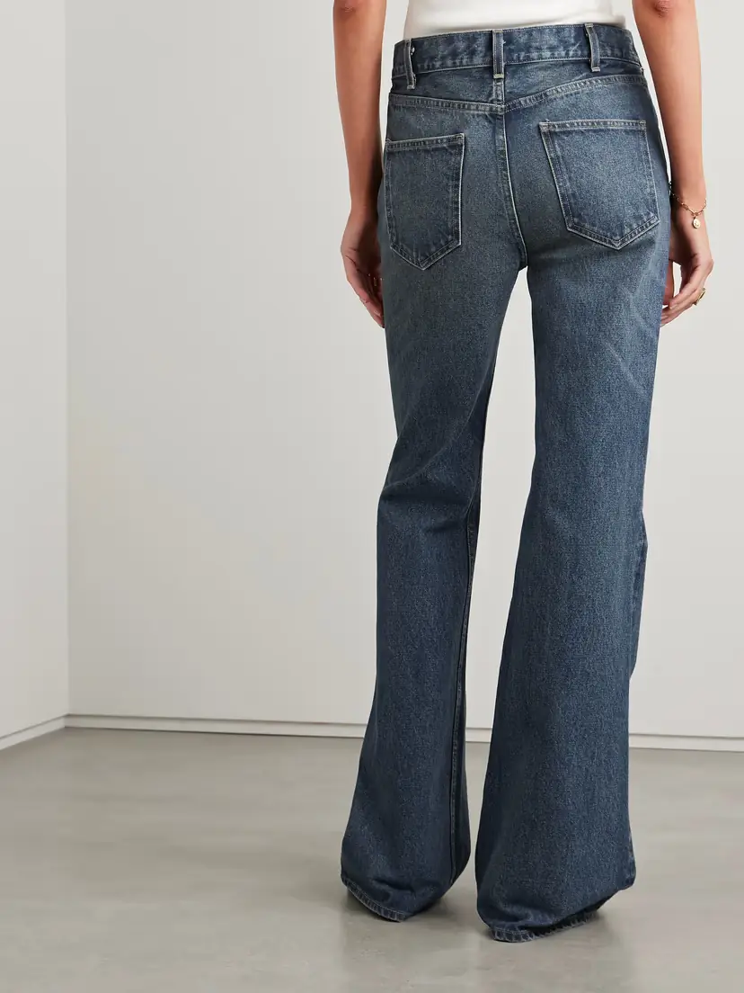Nili Lotan Roe Mid-rise Flared Jeans | Thumbnail 4