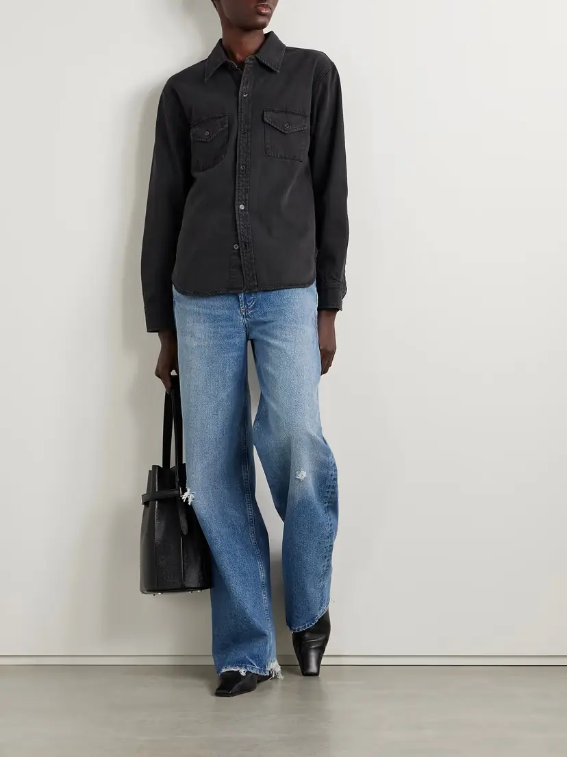 Citizens of Humanity Ayla Baggy Distressed High-rise Wide-leg Jeans | Thumbnail 2 Citizens of Humanity Ayla Baggy Distressed High-rise Wide-leg Jeans | Thumbnail 2