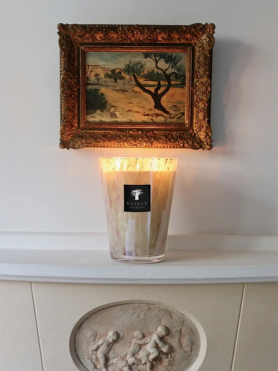 Baobab Unisex Pearls White Pearl Candle | Thumbnail 2