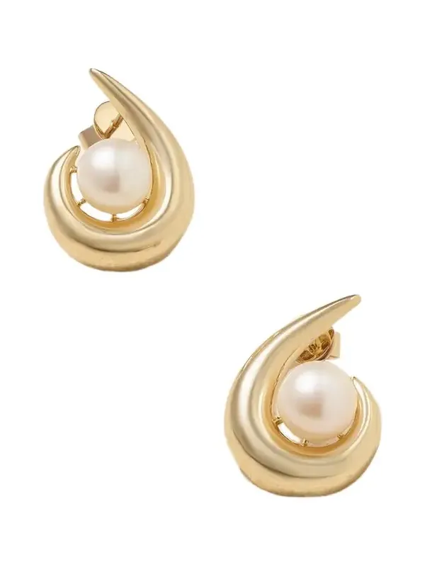 14-karat Gold Pearl Earrings 14-karat Gold Pearl Earrings