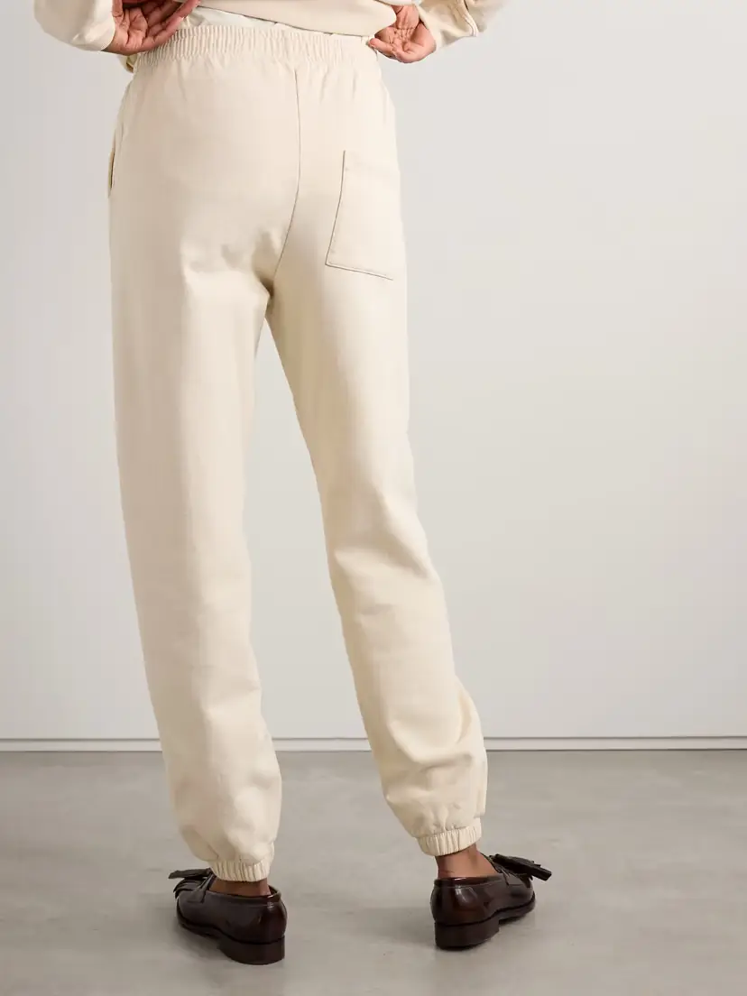 Sporty & Rich Printed Cotton-jersey Track Pants | Thumbnail 4 Sporty & Rich Printed Cotton-jersey Track Pants | Thumbnail 4