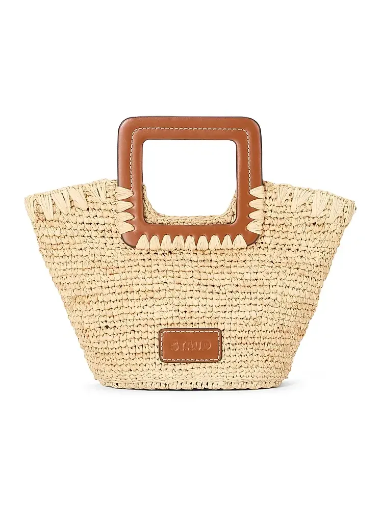 Women's Mini Shirley Raffia Bucket Bag Women's Mini Shirley Raffia Bucket Bag