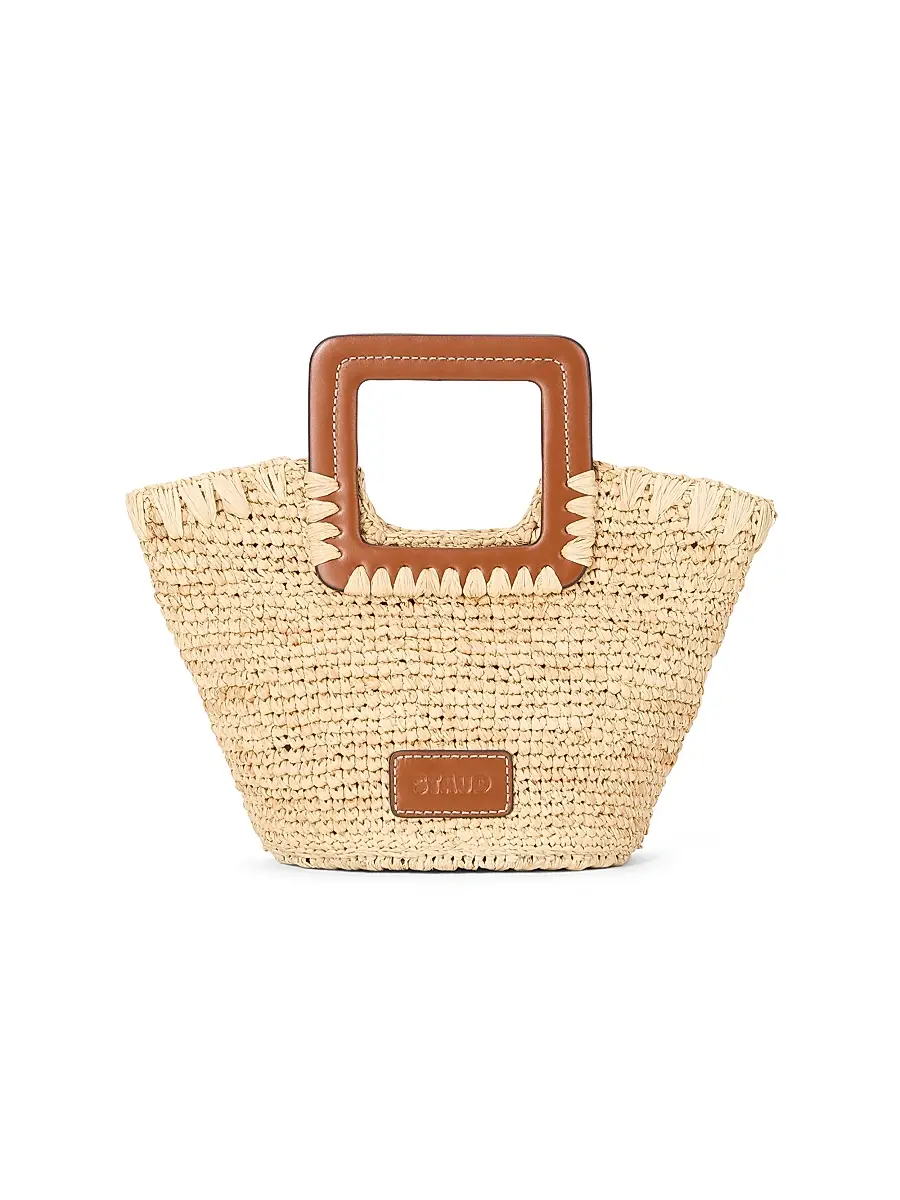 Women's Mini Shirley Raffia Bucket Bag Women's Mini Shirley Raffia Bucket Bag