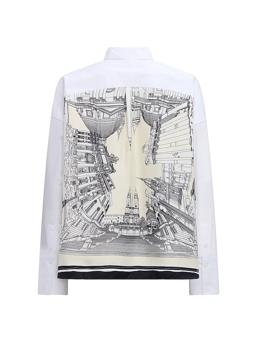 CALLAS MILANO Women's Sirene Scarf Back Shirt | Thumbnail 2