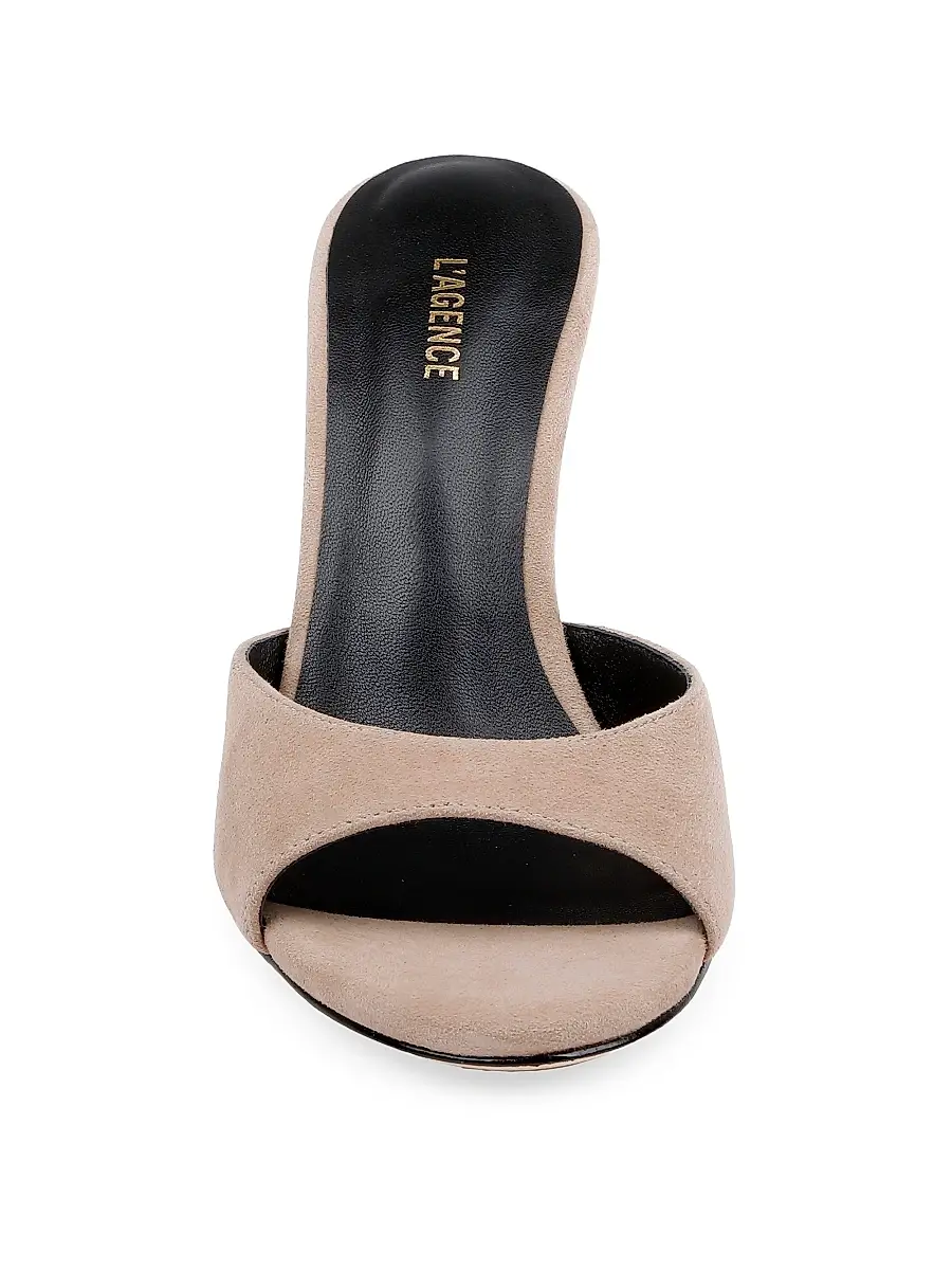 L'Agence Women's Avery 95MM Suede Mules | Thumbnail 5 L'Agence Women's Avery 95MM Suede Mules | Thumbnail 5