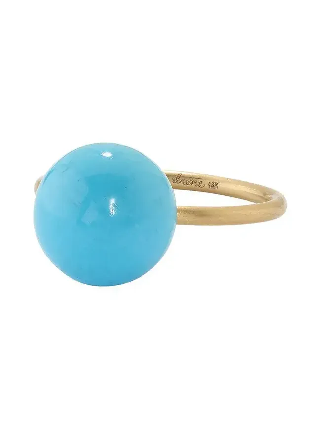 Medium Turquoise Gumball Ring