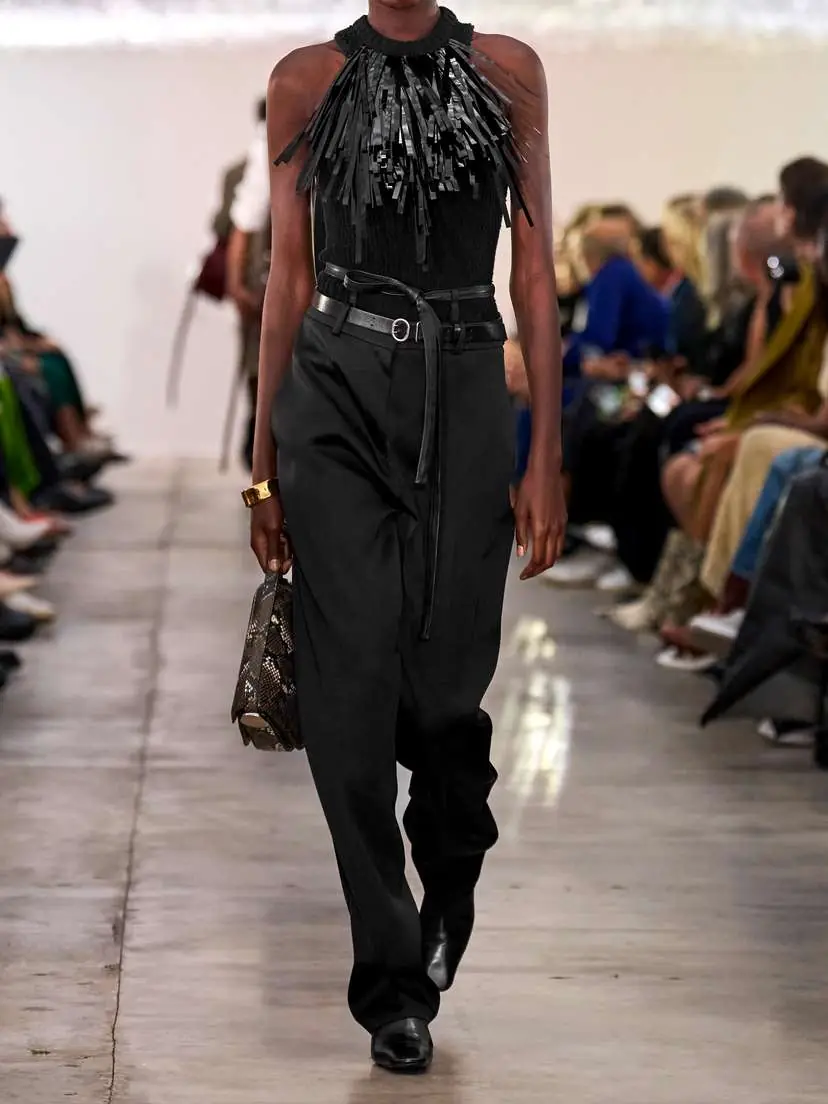 Jil Sander Embellished Ribbed Cotton-blend Tank | Thumbnail 5 Jil Sander Embellished Ribbed Cotton-blend Tank | Thumbnail 5