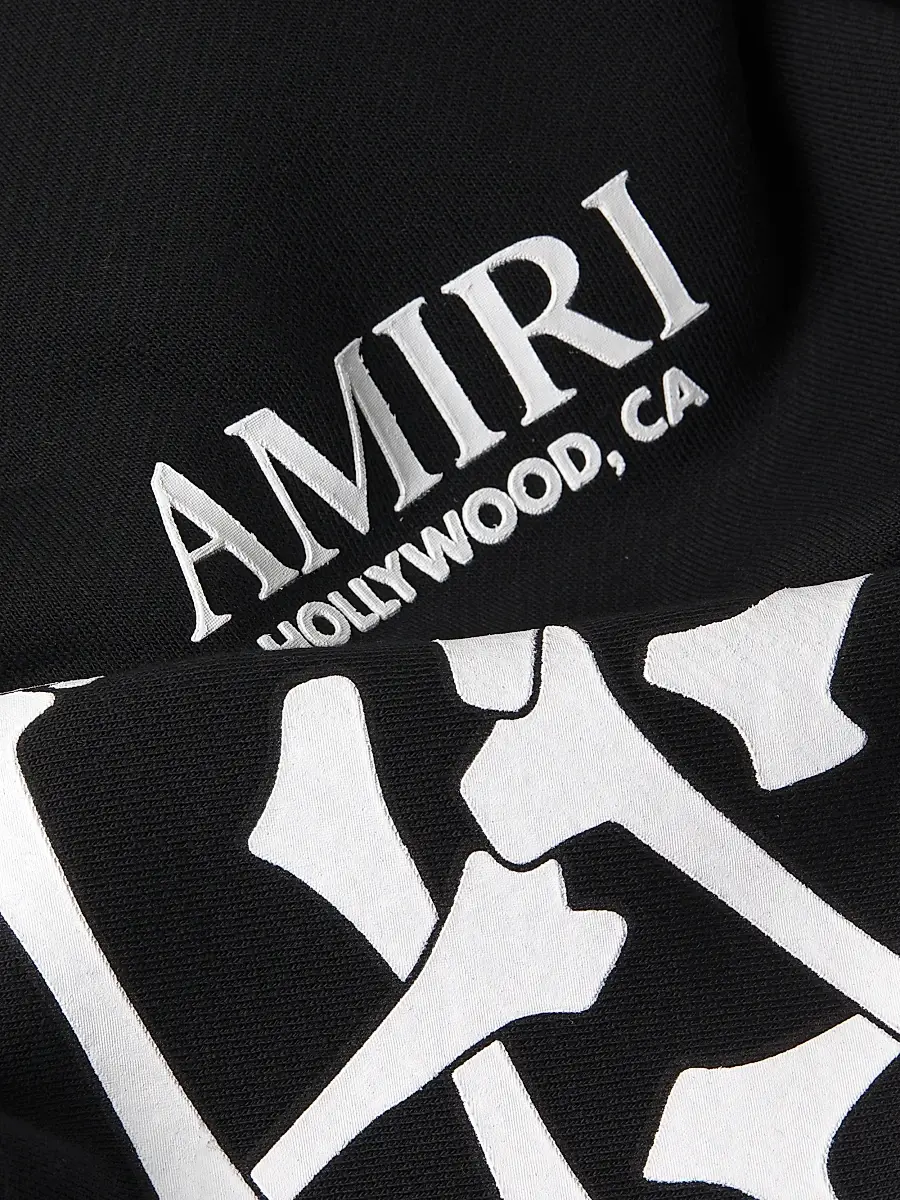 AMIRI Men's Bones Stacked Hoodie | Thumbnail 6