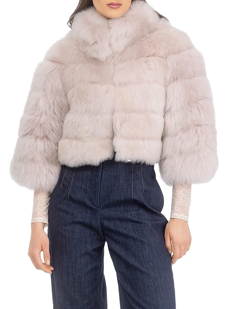 Gorski Women's Merinillo Shearling Lamb Bolero | Thumbnail 2 Gorski Women's Merinillo Shearling Lamb Bolero | Thumbnail 2