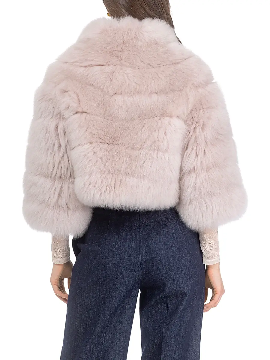 Gorski Women's Merinillo Shearling Lamb Bolero | Thumbnail 4 Gorski Women's Merinillo Shearling Lamb Bolero | Thumbnail 4