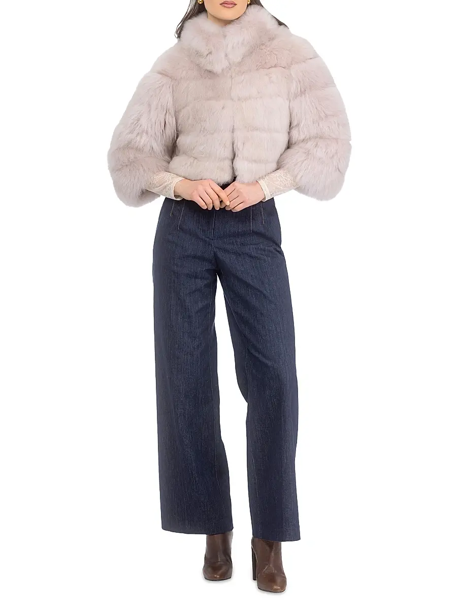 Gorski Women's Merinillo Shearling Lamb Bolero | Thumbnail 5 Gorski Women's Merinillo Shearling Lamb Bolero | Thumbnail 5