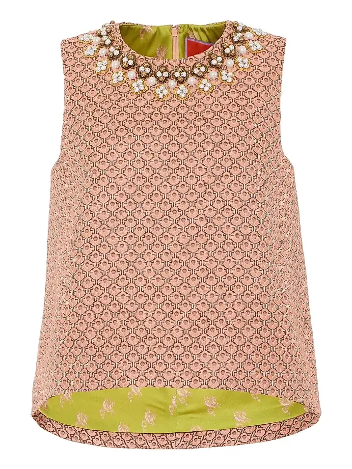 La DoubleJ Women's La Scala Top Embroidered