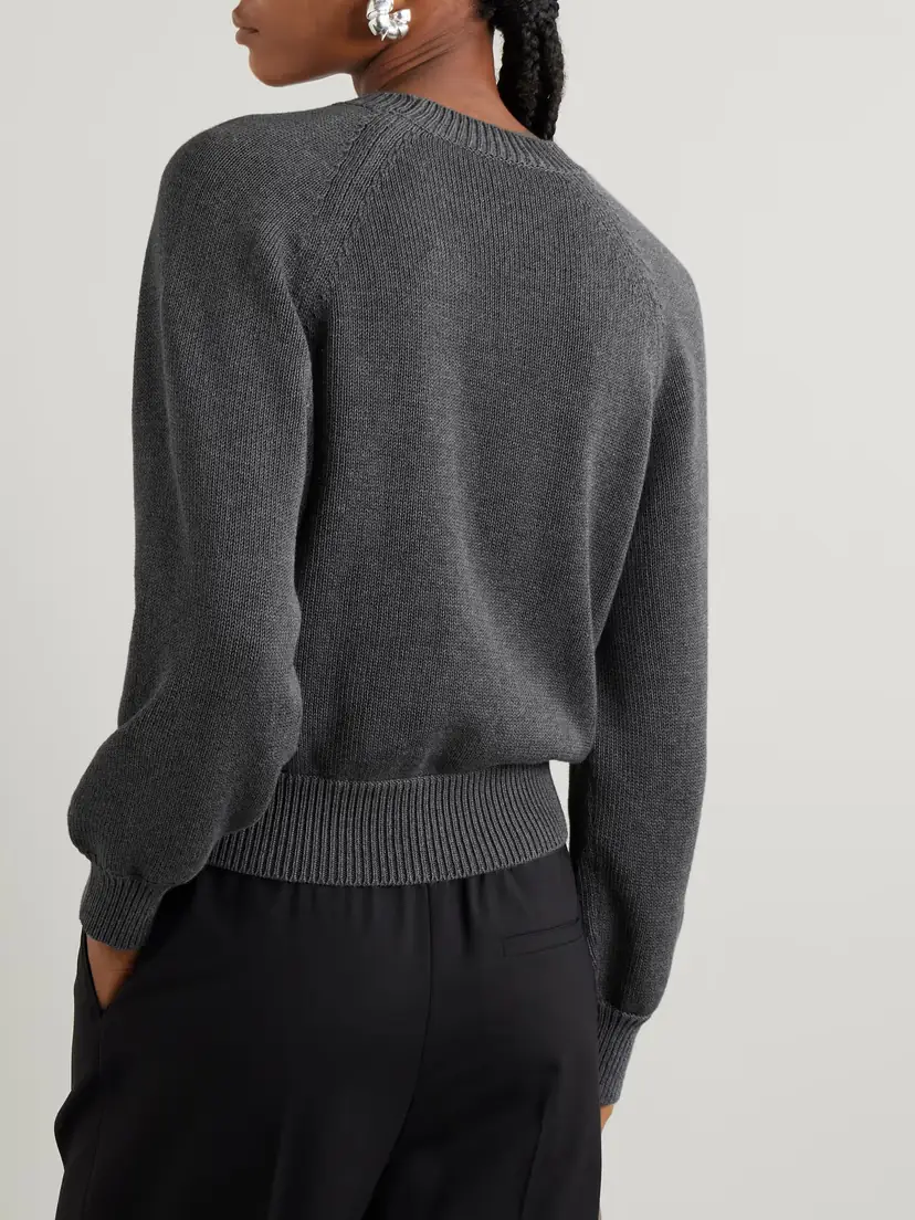 HIGH SPORT Lara Cotton Sweater | Thumbnail 3