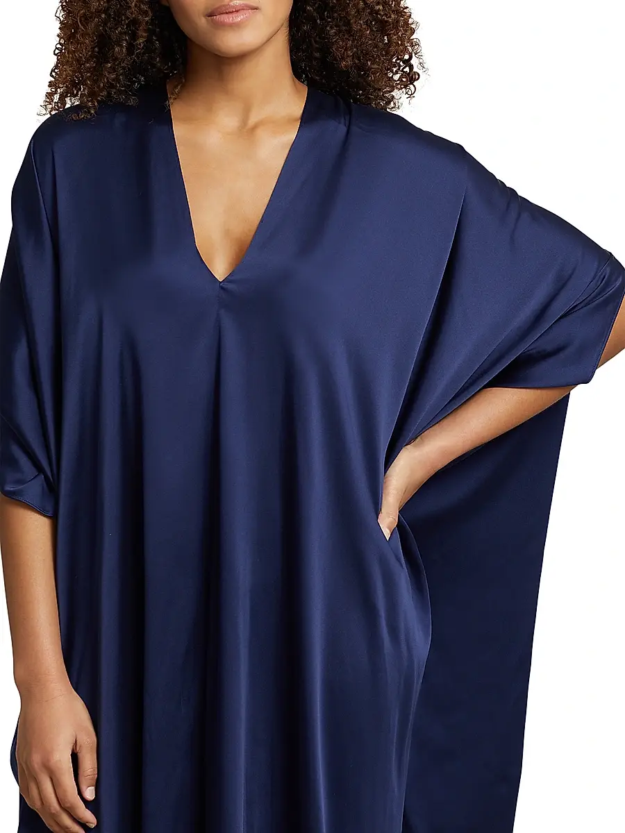 Polo Ralph Lauren Women's Heritage Silk Kaftan | Thumbnail 5 Polo Ralph Lauren Women's Heritage Silk Kaftan | Thumbnail 5