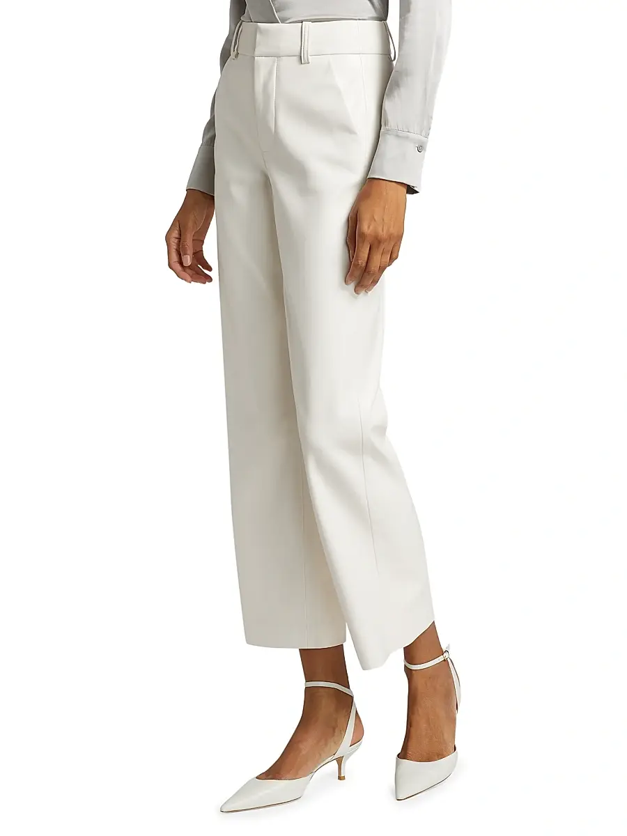 Alice + Olivia Women's Alexander High-Rise Trousers | Thumbnail 3 Alice + Olivia Women's Alexander High-Rise Trousers | Thumbnail 3