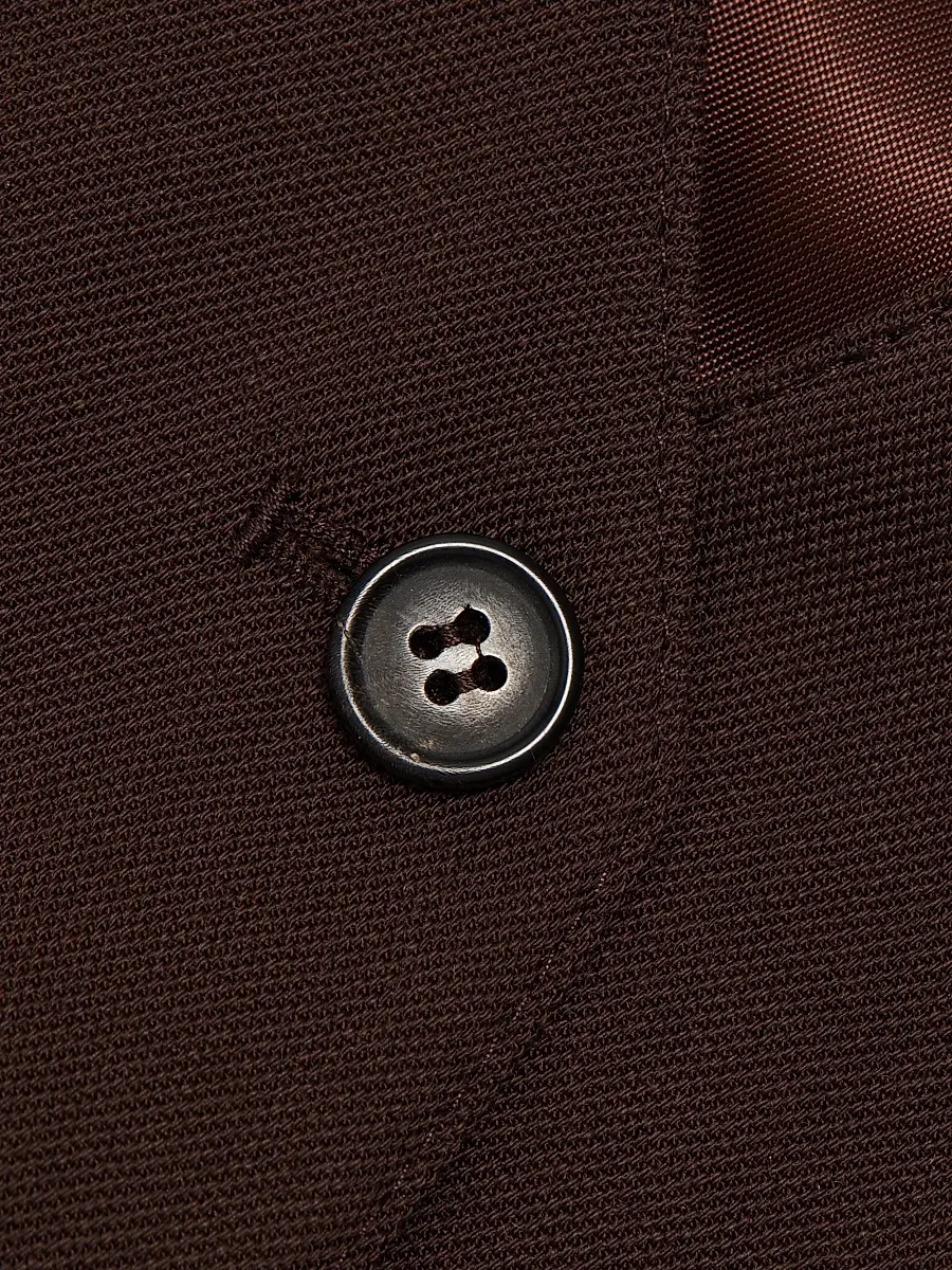 WARDROBE.NYC Women's Virgin Wool Cropped Vest - Dark Brown | Thumbnail 7 WARDROBE.NYC Women's Virgin Wool Cropped Vest - Dark Brown | Thumbnail 7