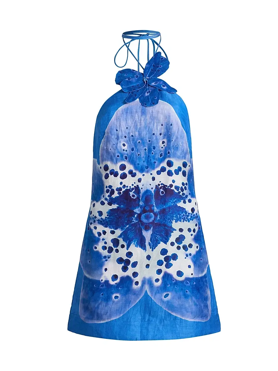 Amur Women's Everlee Orchid Print Minidress