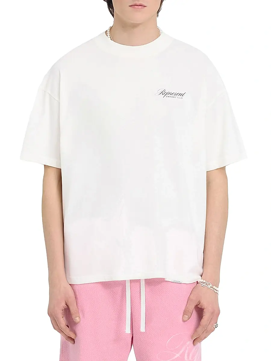 Represent Men's Owners Club Script T-Shirt - Vintage Grey | Thumbnail 11 Represent Men's Owners Club Script T-Shirt - Vintage Grey | Thumbnail 11